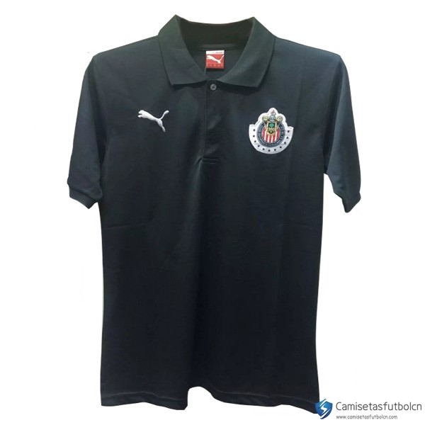 Polo CD Guadalajara 2017-18 Negro